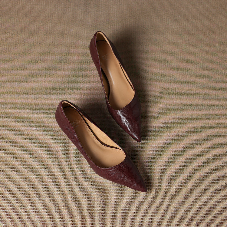 Αυθεντικές Δερμάτινες Γόβες Elar