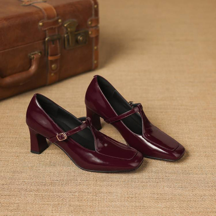Γνήσια Δερμάτινα Τακούνια Τάσι