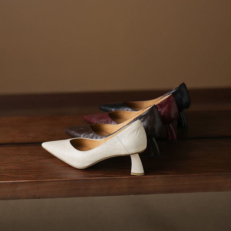 Αυθεντικές Δερμάτινες Γόβες Veler