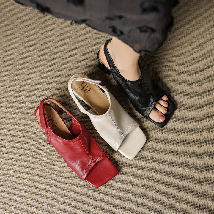 Αυθεντικές Δερμάτινες Γόβες Velra