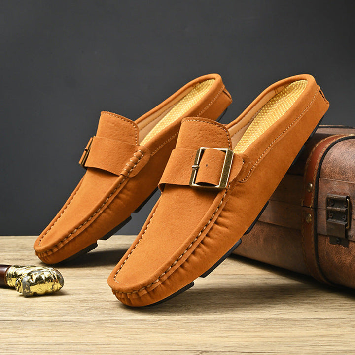 Zayden Suede Slip-On Mules