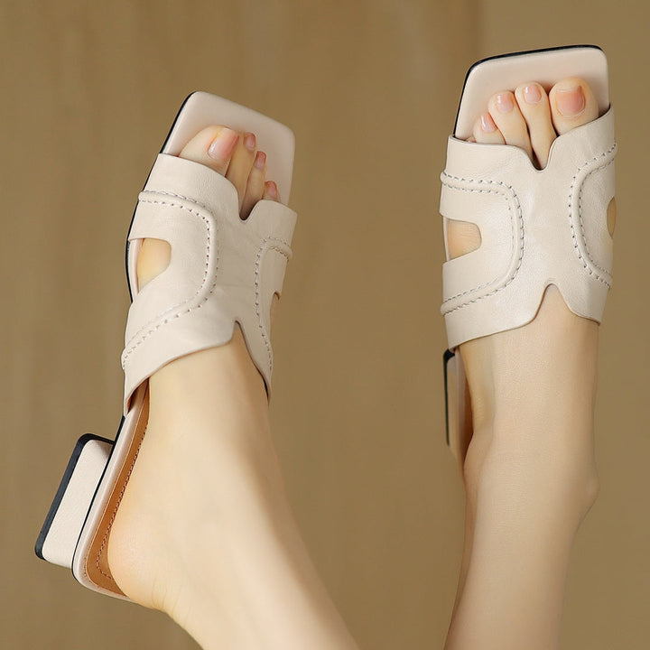 Γνήσια Δερμάτινα Σανδάλια H-Strap