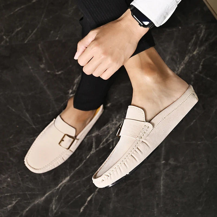 Zayden Suede Slip-On Mules