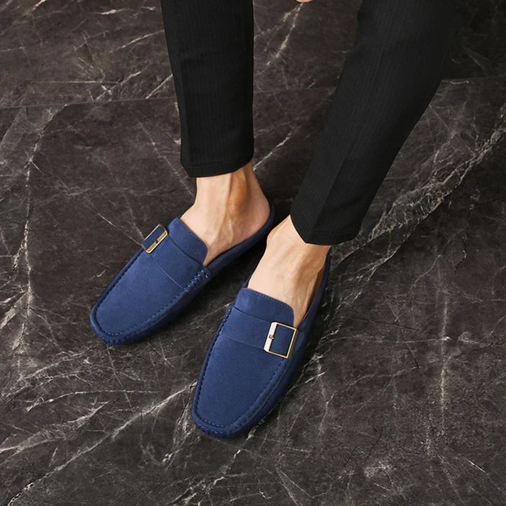 Zayden Suede Slip-On Mules
