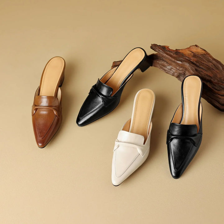 Γνήσια Δερμάτινα Μουλέρια