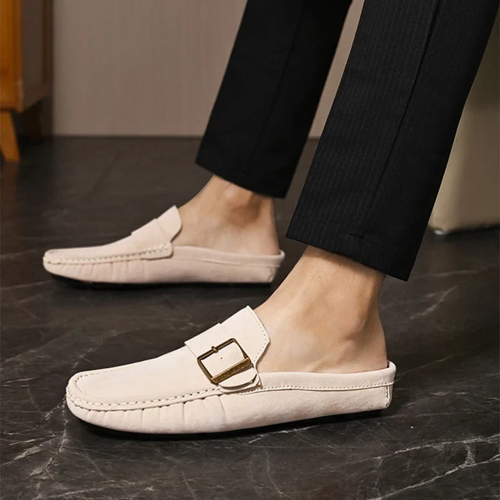 Zayden Suede Slip-On Mules