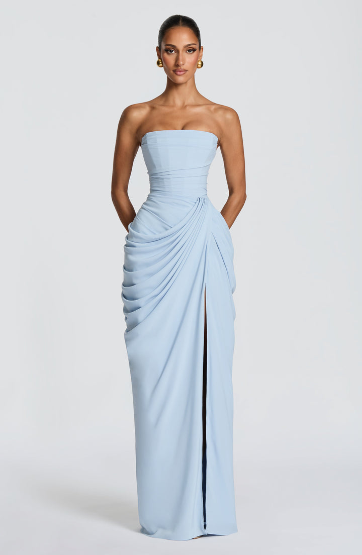 Μπόχνα | Maxi φόρεμα strapless