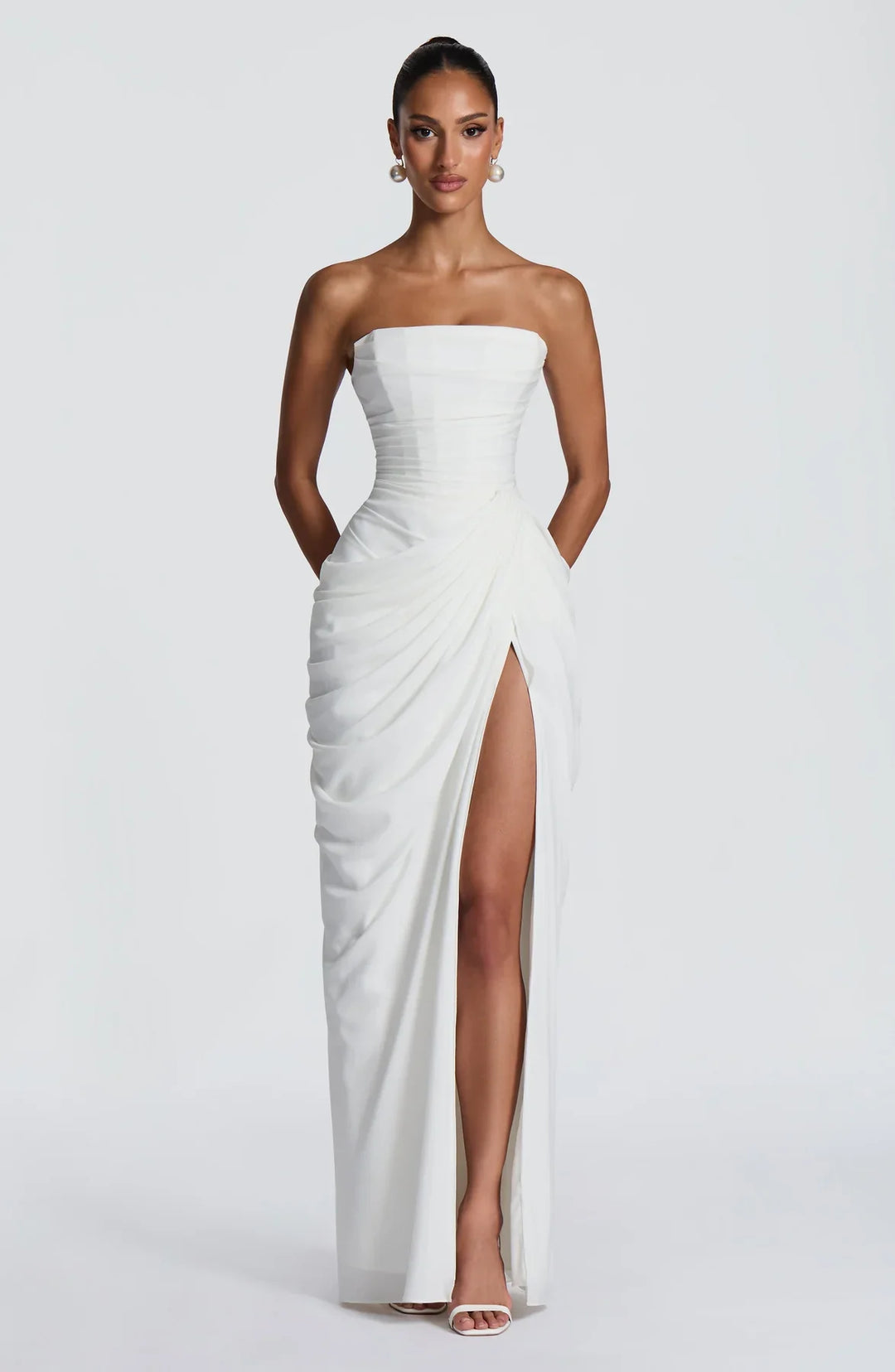 Μπόχνα | Maxi φόρεμα strapless