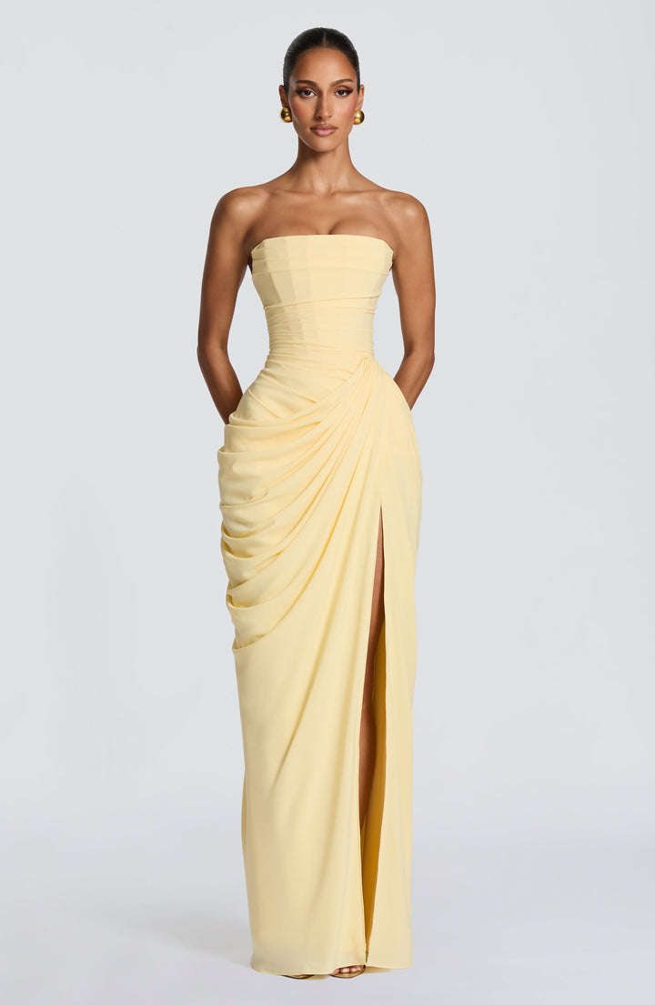 Μπόχνα | Maxi φόρεμα strapless