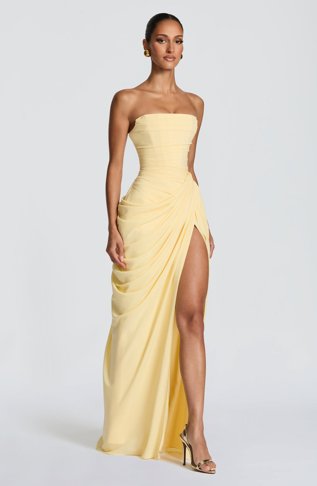 Μπόχνα | Maxi φόρεμα strapless