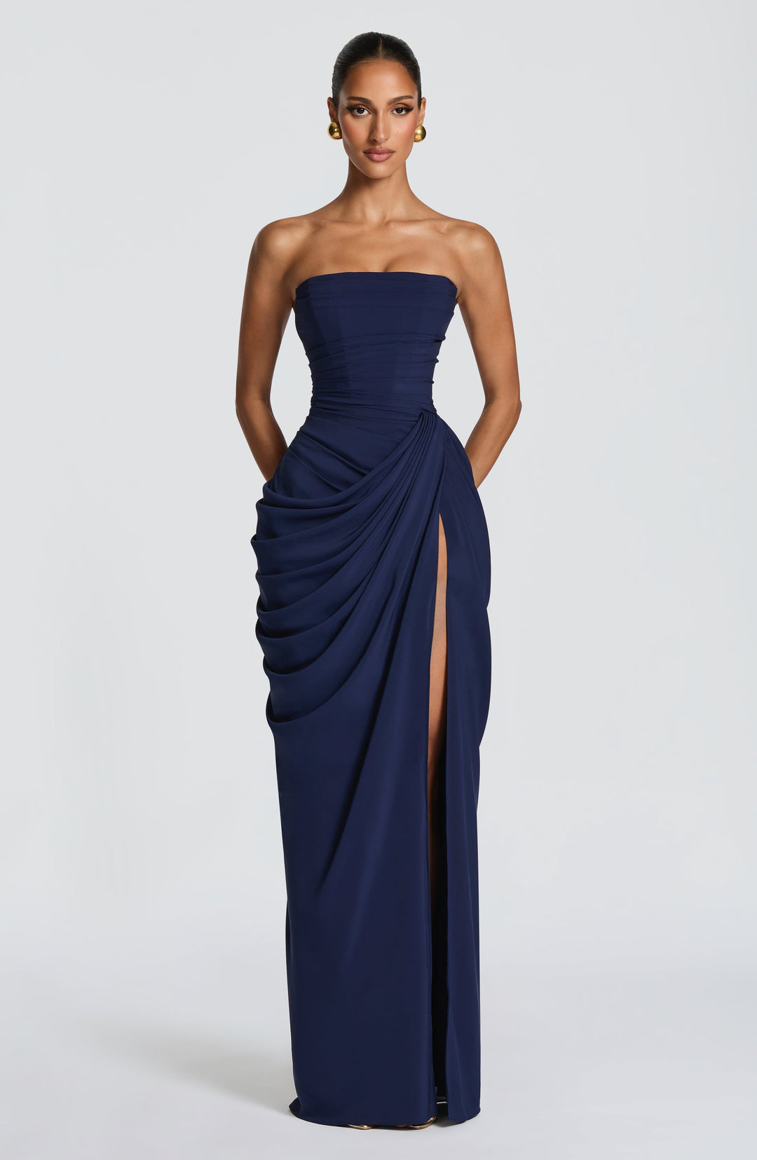 Μπόχνα | Maxi φόρεμα strapless