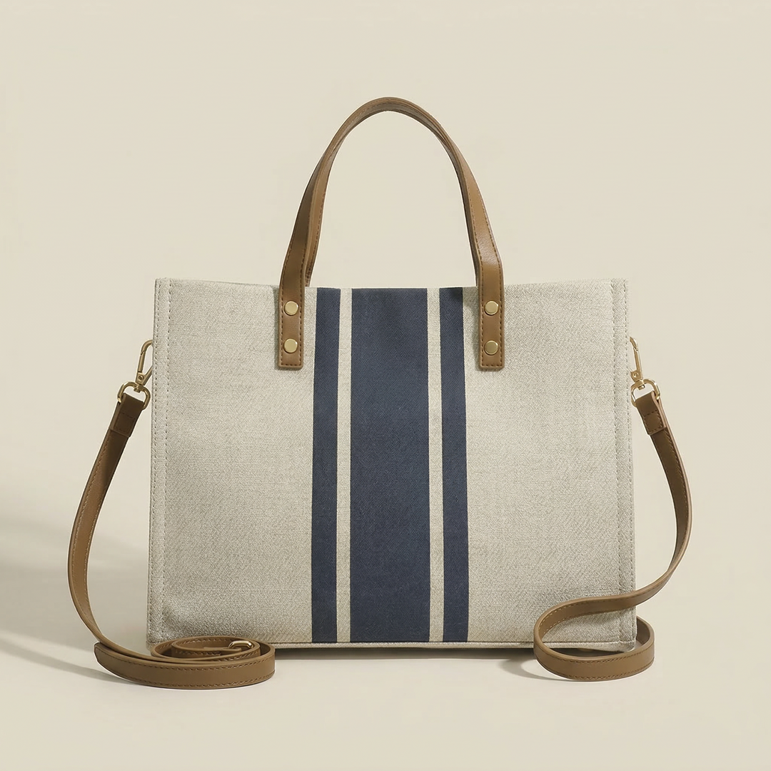 Riviera | Τσάντα Shopper με Ρίγες
