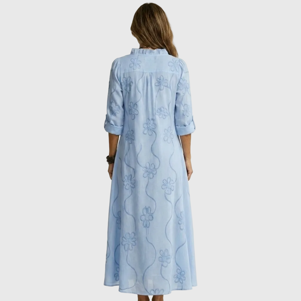 Λουτσιάνα | Απαλό Midi Φόρεμα Camiseiro