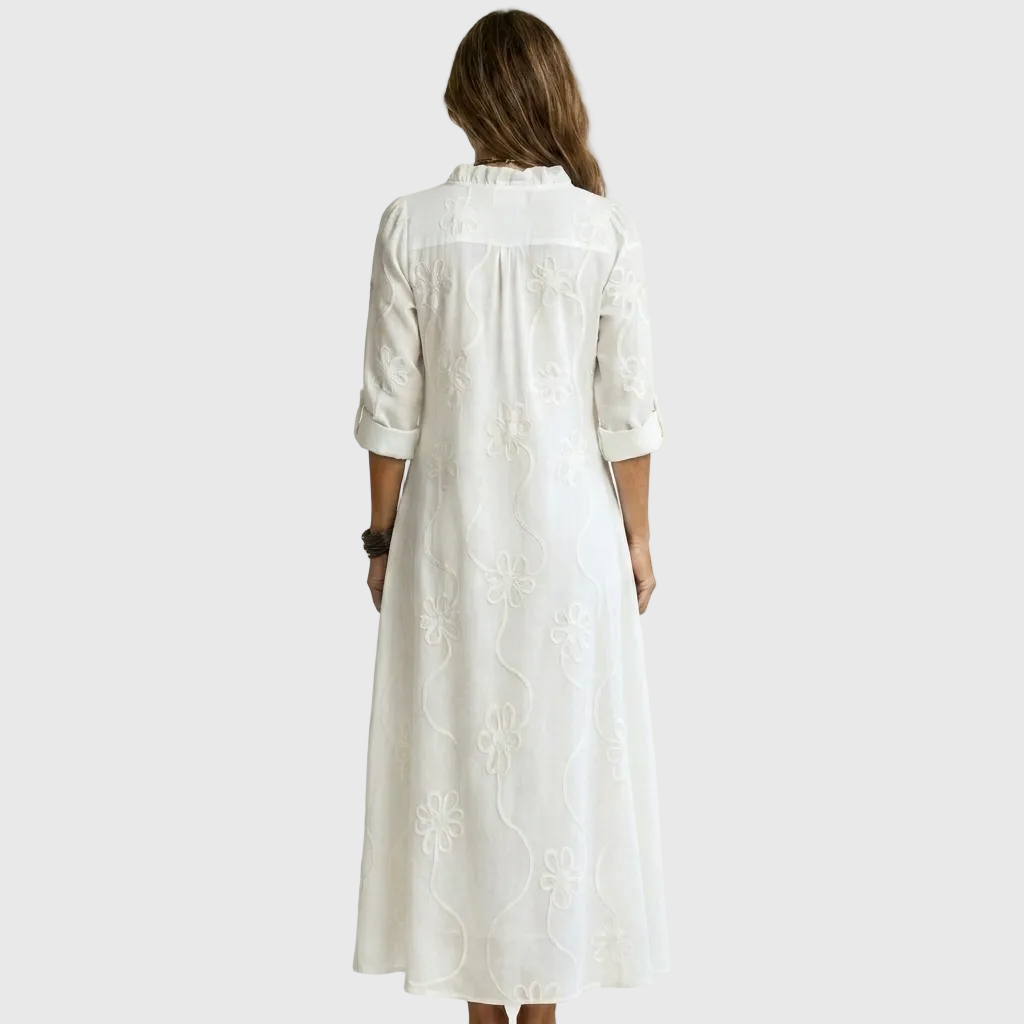 Λουτσιάνα | Απαλό Midi Φόρεμα Camiseiro