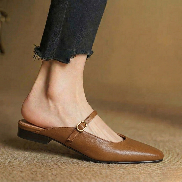 Γνήσια Δερμάτινα Μουλάρια Lora
